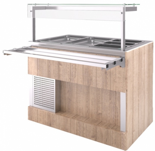 Прилавок холодильный REFETTORIO RC11A Capital 805x700x1255(860) h=100мм