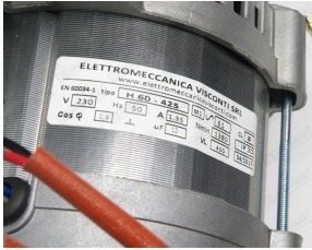 Двигатель RGV 425 для слайсера Lusso 300/S-L