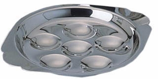 Блюдо для улиток METAL CRAFT SFS-I L с 6 углублениями, нержавеющая стальаль