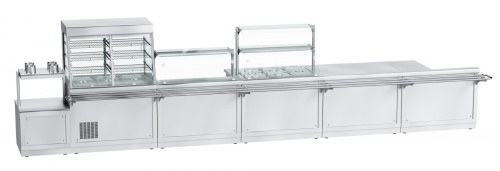 Прилавок-витрина тепловой ABAT Hot-Line ПВТ-70Х-03