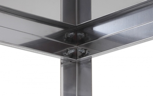 Стеллаж кухонный LUXSTAHL СР-1800*900*500/4 нерж.