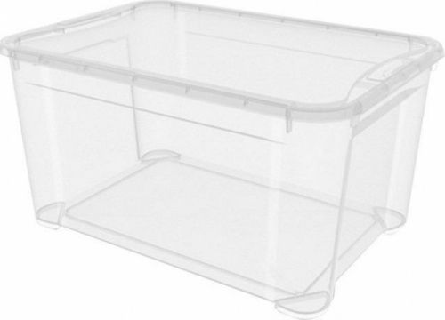 Ящик универсальный 46л, 555*390*290 мм полипропилен с крышкой