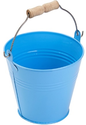 Ведро для закусок PROHOTEL GBT11PLB D=11, H=10, 5см, цинк, голубой