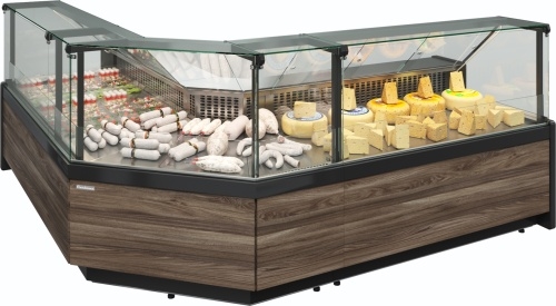 Прилавок CARBOMA GC111 N 0,9-7, 1008, темный дуб