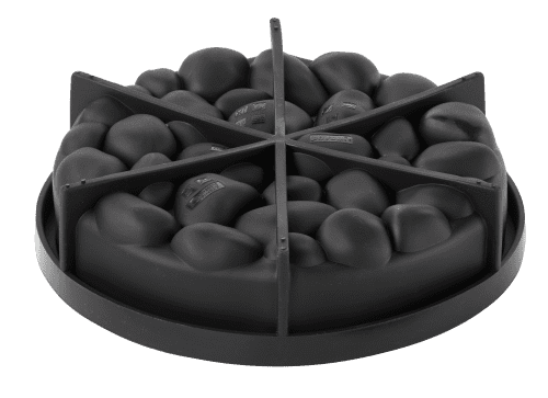 Форма для мороженого/суфле PAVONI 3D "Скалистый" d180мм h50мм (объем 1,05л), силикон