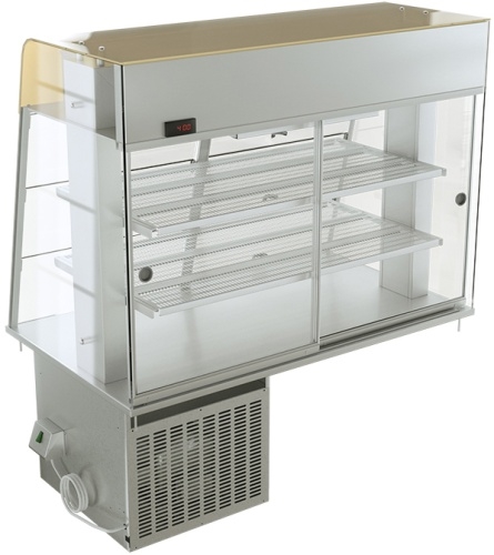 Витрина настольная холодильная ATESY Регата ХВ-1200-1370-02