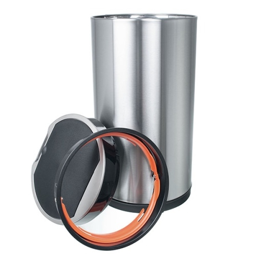 Ведро для мусора FOODATLAS JAH-9313, 20 л сенсорное, круглое, внутр ведро