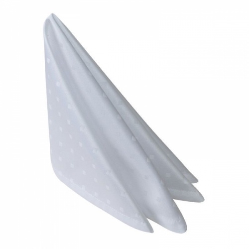 Салфетка LUXSTAHL 45х45 см «Мираж» белая