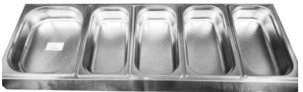 Подставка под гастроемкости закрытая KAYMAN RIGA RIGA ПГЗ-1000/351