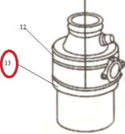 Мотор для измельчителя отходов HURAKAN HKN-FWD450A