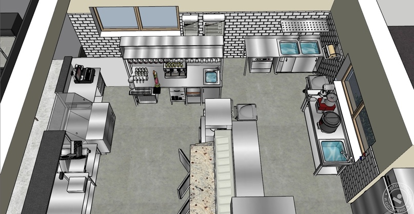 Правила расстановки пищевого оборудования