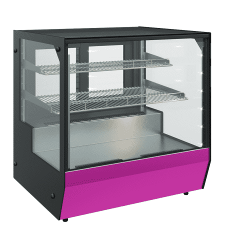 Витрина холодильная CARBOMA Ambra AC59 VV 0,9-1 нержавеющая стальаль