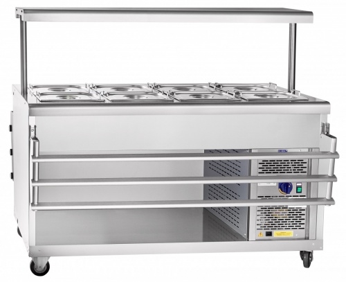 Прилавок холодильный ABAT ПВВ(Н)-70ПМ-01-НШ