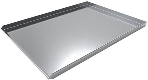 Противень алюминиевый неперфорированный APACH AT46S3 400х600х20, 1,5 мм, 3 борта, скос