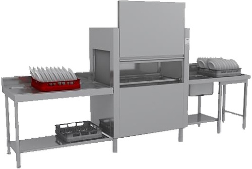 Машина посудомоечная туннельная APACH Chef Line LTIT120 WR A Л/П