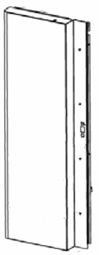 Панель RATIONAL передняя для 101 16.00.290