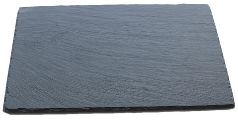 Блюдо для подачи прямоугольное MGSteel PLT-R3020 сланец, L=30, B=20см, H=5 мм, черный