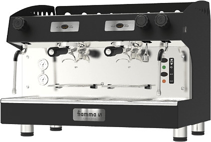 Кофемашина рожковая FIAMMA Caravel 2 TC Restyle 2 высокие группы, черный