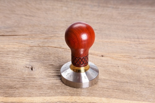 Темпер для кофе COFFEE Style elit plus 58 мм, красное дерево