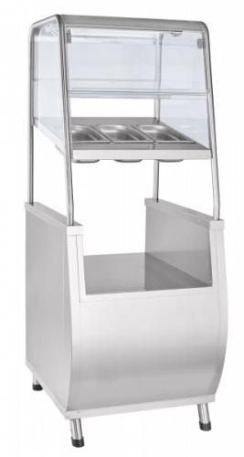 Прилавок для столовых приборов ABAT ПРЕМЬЕР ПСПХ-70Т с хлебницей