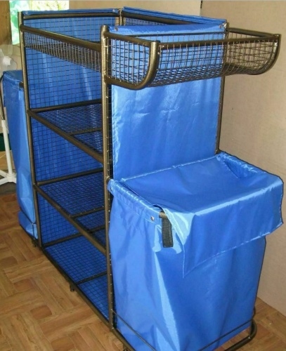 Тележка для горничных ОЛДАК ТГ 6.2