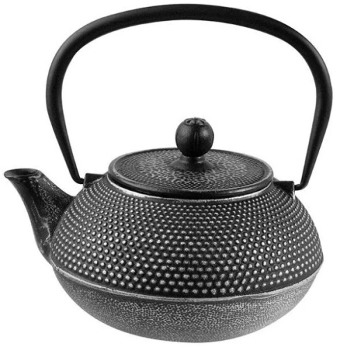 Чайник с ситечком чугун PROHOTEL WLT9923-0.9 900мл черный