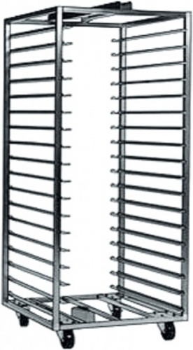 Тележка для ротационной хлебопекарной печи WLBAKE ROTOR 46 15 уровней, 600х400 мм