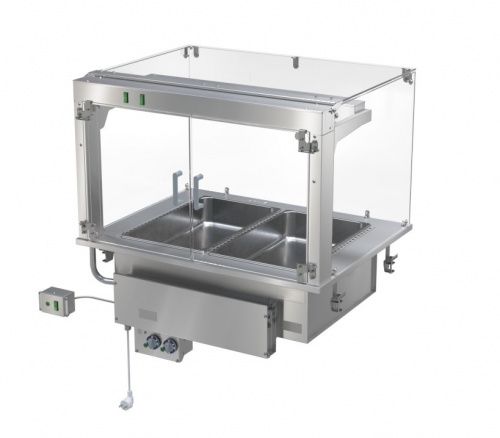 Витрина тепловая ATESY ТВ-900-1240-02-К