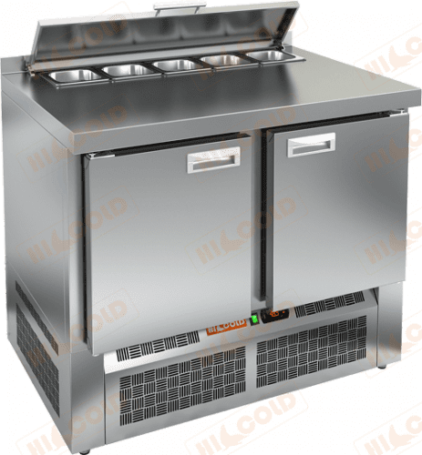 Стол холодильный для салатов HICOLD SLE2-11GN (1/6)