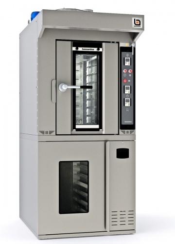 Печь ротационная BASSANINA FR MINI E46.10 комплект с расстойкой FR MINI E46.PR