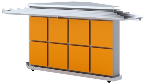 Модуль угловой наружный LUXSTAHL УН-90 Premium без направляющих