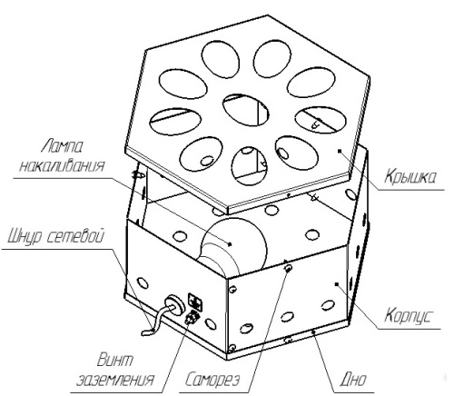 Овоскоп ITERMA EGG10