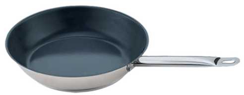 Сковорода 22 см P.L. Proff Cuisine EcoLine 81200008 нерж.сталь, H=4,5 см, антипригарное покрытие