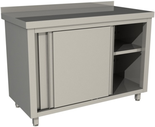 Стол производственный купе RESTOINOX СПЗК-12/7-Б отступ 150 мм