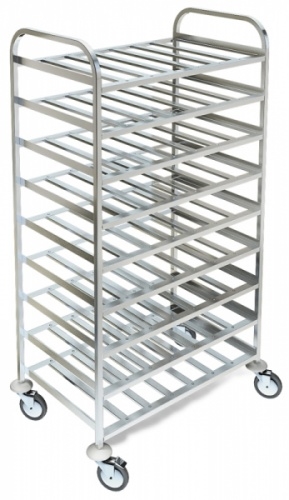 Стеллаж ТЕХНО-ТТ СТС-229/404 передвижной для подносов