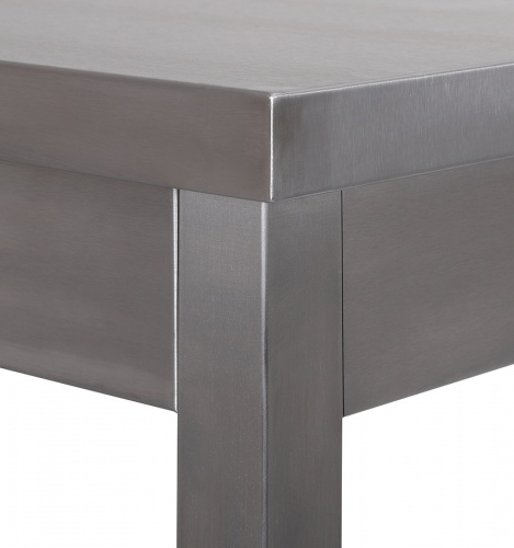 Стол универсальный LUXSTAHL СПУ-14/6 со сплошной полкой нерж.