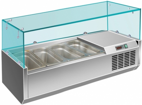 Витрина холодильная HURAKAN HKN-VRX1200/330