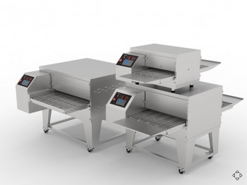 Печь электрическая для пиццы ABAT ПЭК-600 (модуль для установки в 2 яруса)