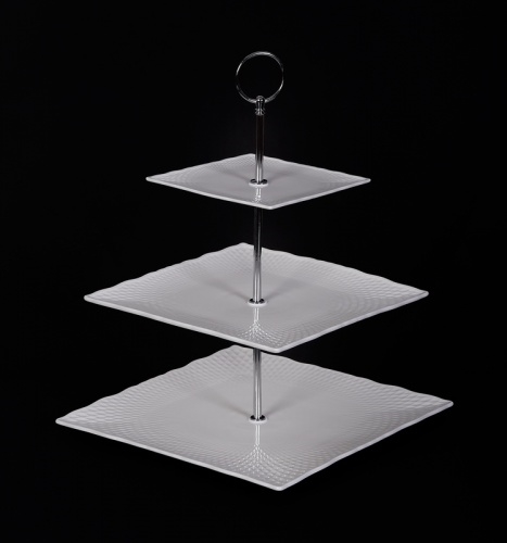 Этажерка 3-х ярусная Sam&Squito серия Quadro фк1306