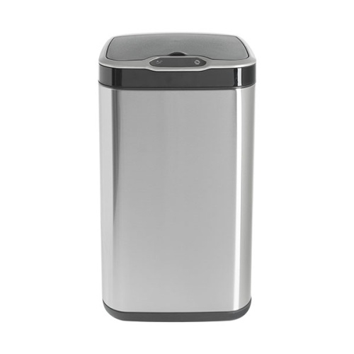 Ведро для мусора FOODATLAS JAH-6311 13л, сенсорное, квадратное, внутр ведро, стальной