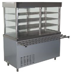 Прилавок-витрина охлаждаемый закрытый RADA ШКОЛЬНИК ПВ-15/7