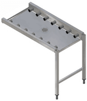 Стол для чистой посуды ELECTROLUX HSRC11SR 865003 роликов.