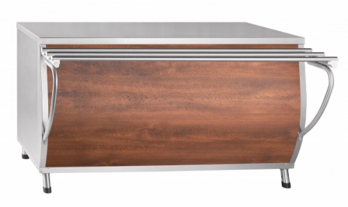 Прилавок для горячих напитков ABAT ПРЕМЬЕР ПГН-70Т-03 кашированный под дерево