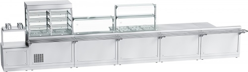 Прилавок холодильный ABAT Hot-Line ПВВ(Н)-70Х-06-НШ