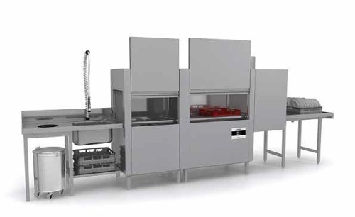 Машина посудомоечная туннельная APACH Chef Line LTIT200 PWR AY2X AI