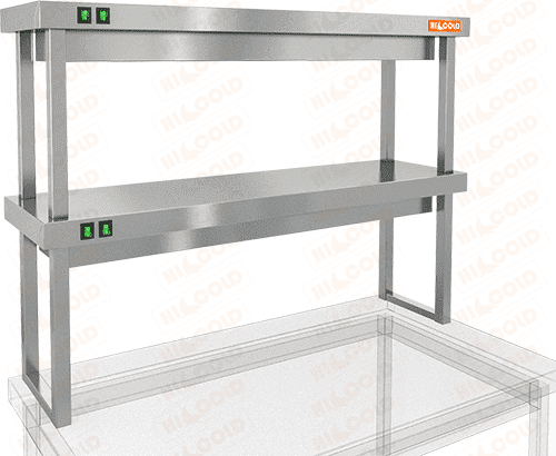 Полка тепловая двухъярусная HICOLD TP2-10/3