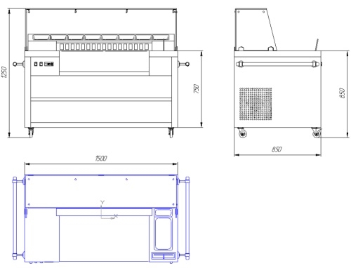 Блинная станция ТТМ БСХВ-01М