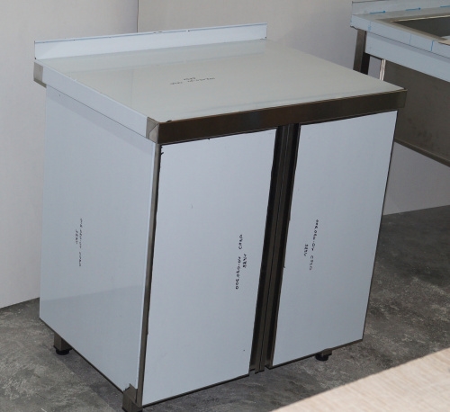 Стол производственный с распашными дверьми RESTOINOX СПЗР-14/7-Б