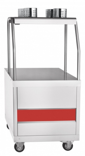 Прилавок для столовых приборов ABAT ПСП-70ПМ (кашированный под дерево)