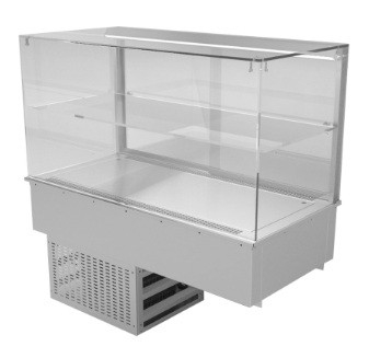 Витрина охлаждаемая встраиваемая GASTROLUX ВСВ-127/СUBE 1200*700*600(1200)